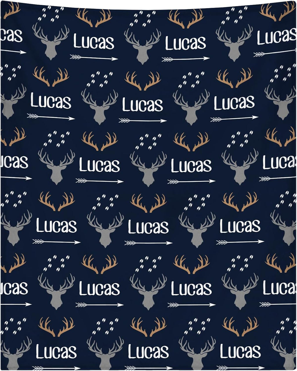 Personalized Baby Blankets for Girls - personalized soft baby blanket