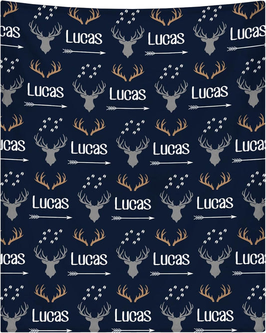 Personalized Baby Blankets for Girls - personalized soft baby blanket