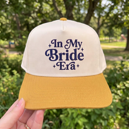 Trendy 'In My Bride Era' Embroidered Cap - Stylish Wedding Accessory - Image 3